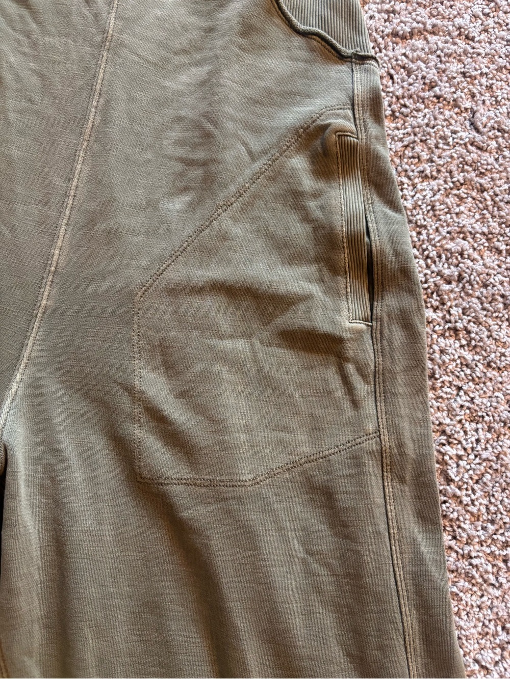 Daily Practice Olive Wide-Leg Overalls Jumpsuit - NWT medium - Picture 3 of 9